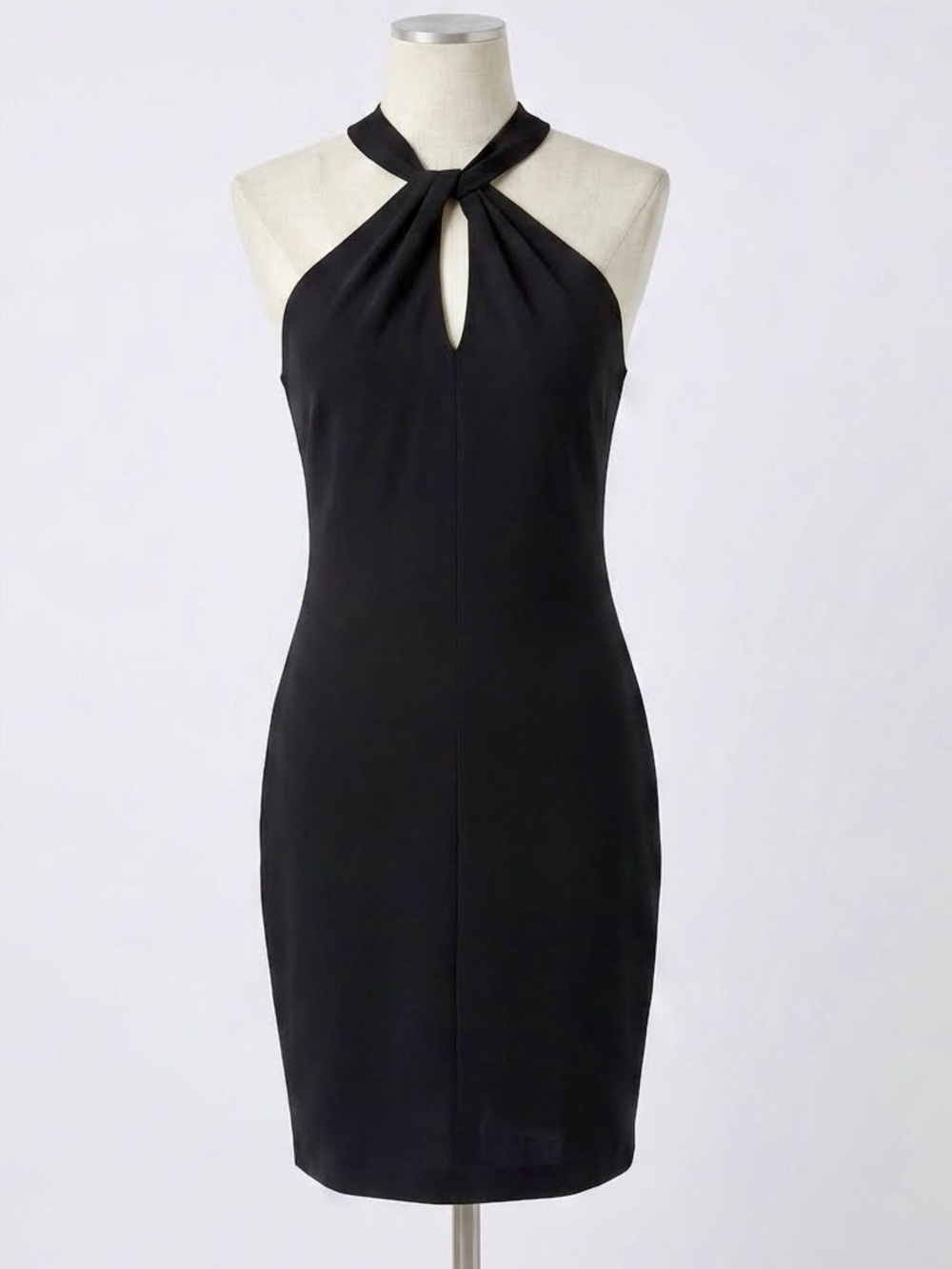 Taylor Elegant Black Backless Dress